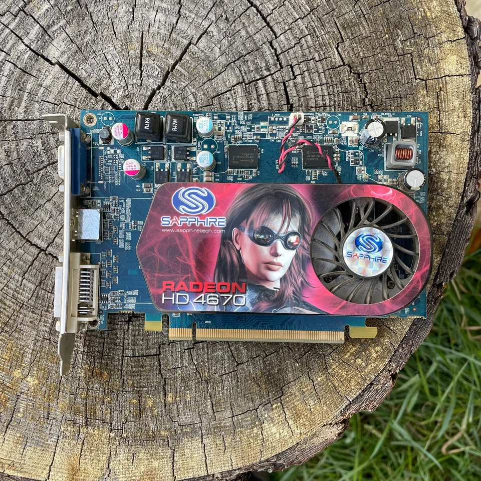 Sapphire ATI Radeon HD 4670 512 MB GDDR3 PCI-Express GPU Video Graphics Card - Image 1 of 4