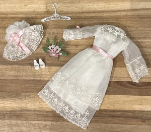 Muñeca Barbie vintage 1969 MIDI MARAVILLOSO #1870 TRAJE ~ Novia ~ Boda ~ - Imagen 1 de 12