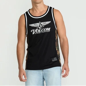 Volcom Men's Ludstone Tank - Black - Picture 1 of 7