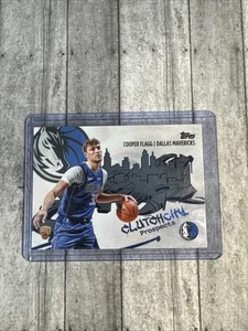 2025/26 TOPPS BALONCESTO COOPER FLAGG EMBRAGUE CIUDAD PROSPECTOS INSERTO - Imagen 1 de 2