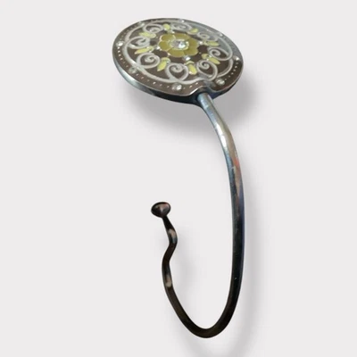 Vintage Portable handbag hook, also known as a purse hook or handbag hanger - Image 1 of 2