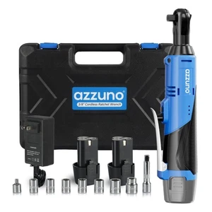 3/8" Electric Ratchet Wrench Set 30 Ft-lbs Cordless Ratchet Wrench 300 RPM Po... - Bild 1 von 7