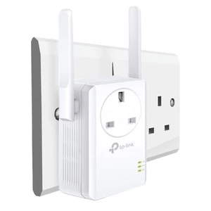 TP-Link TL-WA860RE N300 Universal Range Extender with Extra Power Outlet, Broadb - Photo 1/5