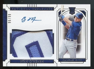 2019 Panini National Treasures Ryan O'Hearn Autograph Rookie Patch /99 Auto - Picture 1 of 2