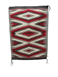 Marie Carroll, Rug, Eye Dazzler, Navajo, 21" x 29" - Picture 1 of 2