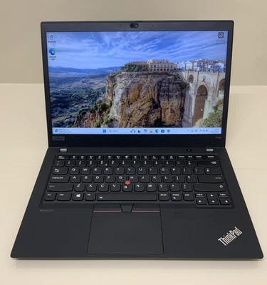 Lenovo ThinkPad P14s GEN 2 14" Laptop i7 11th GEN 32GB RAM 512GB Win 11- REFURB - Image 1 of 4