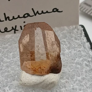 Topas Gem Point Chihuahua Mexiko alter Bestand schön gelesen V.L.Hawkins Nachlass Scharnier Br - Bild 1 von 14