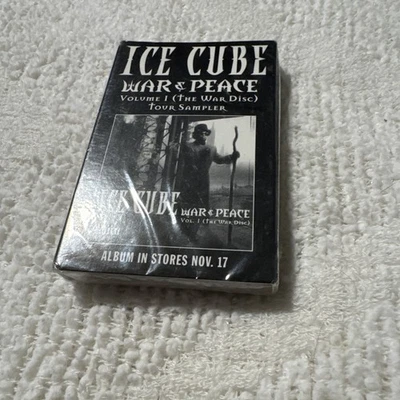 Rare-Ice Cube - War & Peace Volume 1 The War DiscSealed Sampler - Cassette Tape - Image 1 of 4