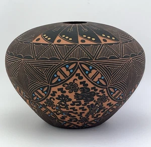 Santa Ana Pueblo Pottery Piece by Marlene Tenorio-Vallo – SW Indian - Picture 1 of 11
