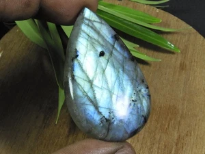 30 x 51 x 06 mm natürlicher Labradorit Multi Birne Cabochon loser Edelstein 8... - Picture 1 of 9