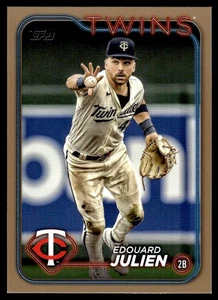 2024 Topps Gold Series 2 Edouard Julien 1561/2024 Minnesota Twins #596 - Picture 1 of 2