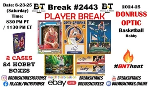 CARLOS BOOZER 2024-25 Donruss Optic Basketball 2 CASE 24 BOX Break #2443 - Picture 1 of 1