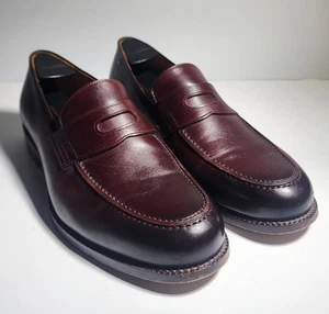 Beckett Simonon Cohen Braun Leder Penny Halbschuhe Elegant Schuhe Herren Größe 10,5 - Bild 1 von 14