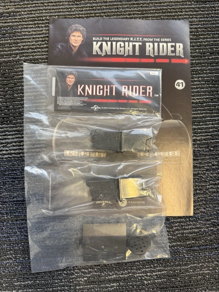 1/8 FANHOME DEAGOSTINI BUILD THE K2000 KITT K.I.T.T. KNIGHT RIDER CAR ISSUE 41 - Image 1 of 1