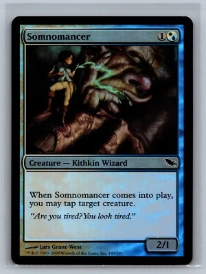 Magic The Gathering Shadowmoor Somnomancer #149/301 Foil MTG TCG CCG - Image 1 of 2