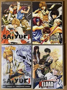 Saiyuki DVD 4 DVD 10 Disc Set Anime - Imagen 1 de 2