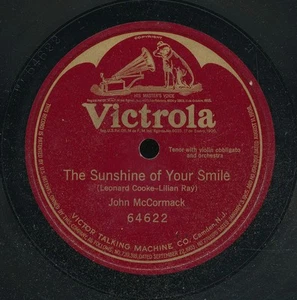 14pc78-Classical tenor-Victrola 64622-John McCormack - Imagen 1 de 1