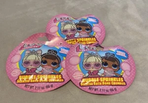 LOL Surprise Doll Scented Bubble Bath Bomb Crumbles Dust Kids Bathing X 3 - Bild 1 von 2