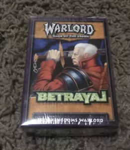 Sealed CCG Warlord Saga of the Storm Betrayal set Starter- Free Kingdoms Warlord - Picture 1 of 2