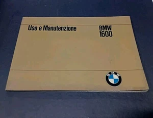 BMW 1600 Tipo 114 Dos Puertas Sedan Owner Manual Folleto Uso Mantenimiento - Imagen 1 de 6