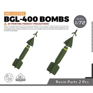 Yao's Studio LY72702 1/72 Model Upgrade Parts BGL-400 BOMBS - Picture 1 of 2