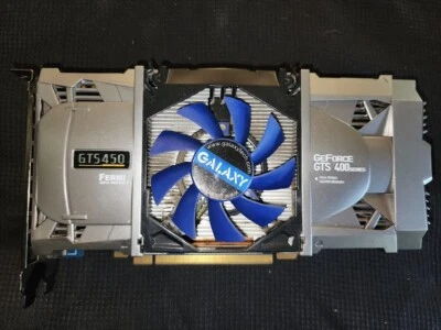 Galaxy NVIDIA GeForce GTS 450 1 GB GDDR5 SDRAM PCI Express x16 Graphic Card - Image 1 of 4