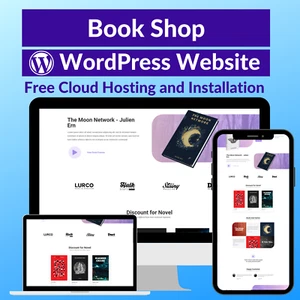 Book Shop Website Business Earn 2nd Income £200+ Monthly 100% Automatic - Picture 1 of 1