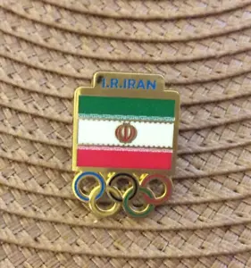 Paris 2024 olympic games PIN NOC IRAN - Picture 1 of 1
