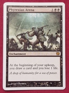 Magic The Gathering 9TH EDITION PHYREXIAN ARENA black card MTG - Picture 1 of 2