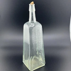 Vintage RE-UMBERTO, PEER-AMID Pyramid Shaped Olive Oil Bottle 10" - Picture 1 of 7