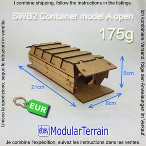 1x SWB2 Container Model A Open Version Star Wars Legion Infinity War Hammer 40k - Imagen 1 de 8