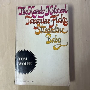 The Kandy Kolored Tangerine Flake Streamline Baby Tom Wolfe 1965 PB - Picture 1 of 5