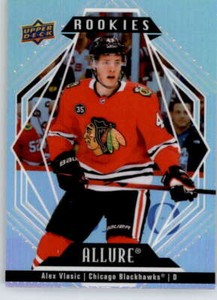 2022-23 Upper Deck Allure #129 Alex Vlasic Chicago Blackhawks Rookie