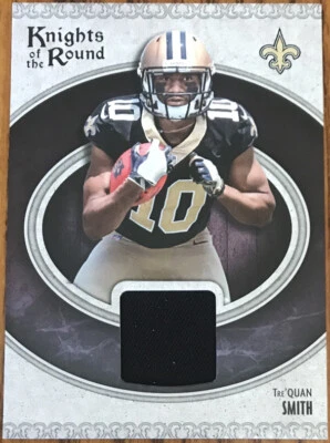 2018 Panini Knights Of The Round Rookie Jersey Tre’Quan Smith KR-TS New Orleans - Image 1 of 2
