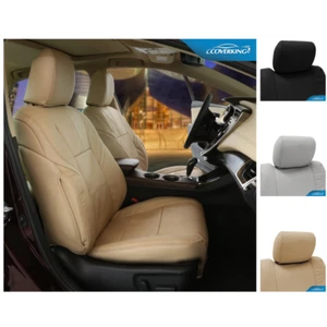 Fundas de asiento de cuero genuino para Toyota Sienna ajuste personalizado - Imagen 1 de 4