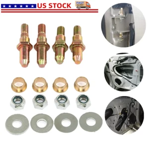New Fits For Chevy GMC Fullsize Truck SUV Door Hinge Pins Pin Bushing Kit - Picture 1 of 6