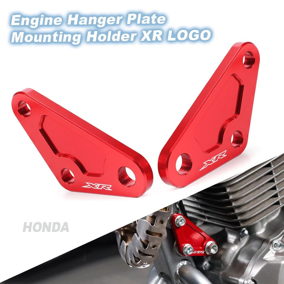 Soporte de montaje de placa de suspensión de motor de motocicleta LOGO XR para HONDA XR400R 1996-2004 Foto 1 de 4