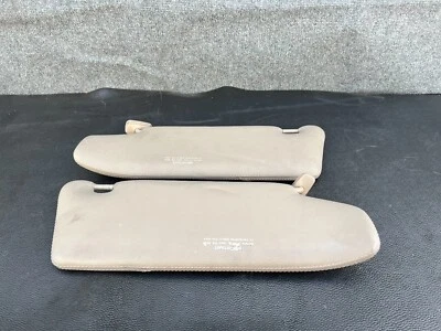 Mercedes W140 S500 S420 400 Se S320 S600 Sunvisor Sun Visor Mirror Trim Set  oem - Image 1 of 4