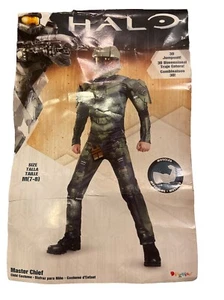 Halo Master Chief Classic Halloween Muscle Costume Child Size Medium 7-8 - Picture 1 of 10