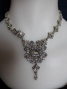 Collana 305 1908 Designer Indiano Finitura Argento Dorato Gioielli Articoli - Foto 1 di 21