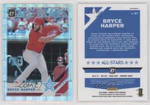 2019 Panini Donruss Optic All-Stars Pandora Prizm /99 Bryce Harper #97