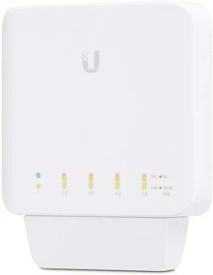 Ubiquiti UniFi USW-FLEX 5-Port Gigabit Layer 2 PoE Switch, Indoor/Outdoor - Image 1 of 4