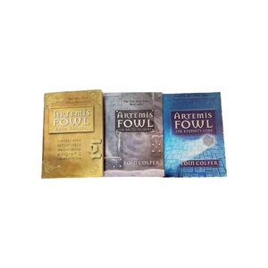 Artemis Fowl: by Eoin Colfer First American Edition 3 Book Lot 2001-2002-2003 SB - Picture 1 of 11