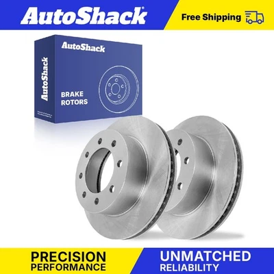 Front Brake Rotors Pair for Dodge Ram 2500 Ram 3500 2006-2008 Ram 1500 V8 Foto 1 de 4