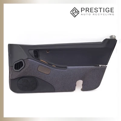 1990-1996 NISSAN 300ZX Front Door Trim Panel Right 80900-30P00 Gray/Black OEM - Image 1 of 4