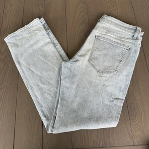 Jeans Hebilla Outpost Makers Hombres 33x34 Pierna Recta Azul Lavado Claro Denim Elástico - Imagen 1 de 16