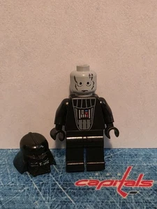 LEGO Star Wars Minifigure Darth Vader Light Gray Head sw0004 Retired Unique - Picture 1 of 3