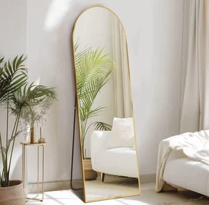 Full Body Wall Mirror 59"x16" Standing Hanging or Wall-Mounted Mirrors - Picture 1 of 3