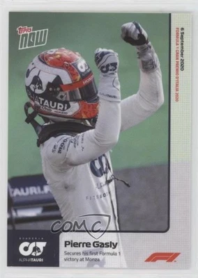 2020 Topps Now F1 /2357 Pierre Gasly #001 Rookie RC - Image 1 of 2