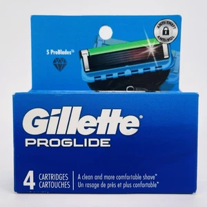 Gillette Fusion Proglide 5 ProBlades Razor Refills Replacement 4 Cartridges New - Picture 1 of 10